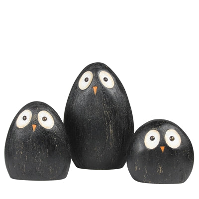 Owls, Set of 3