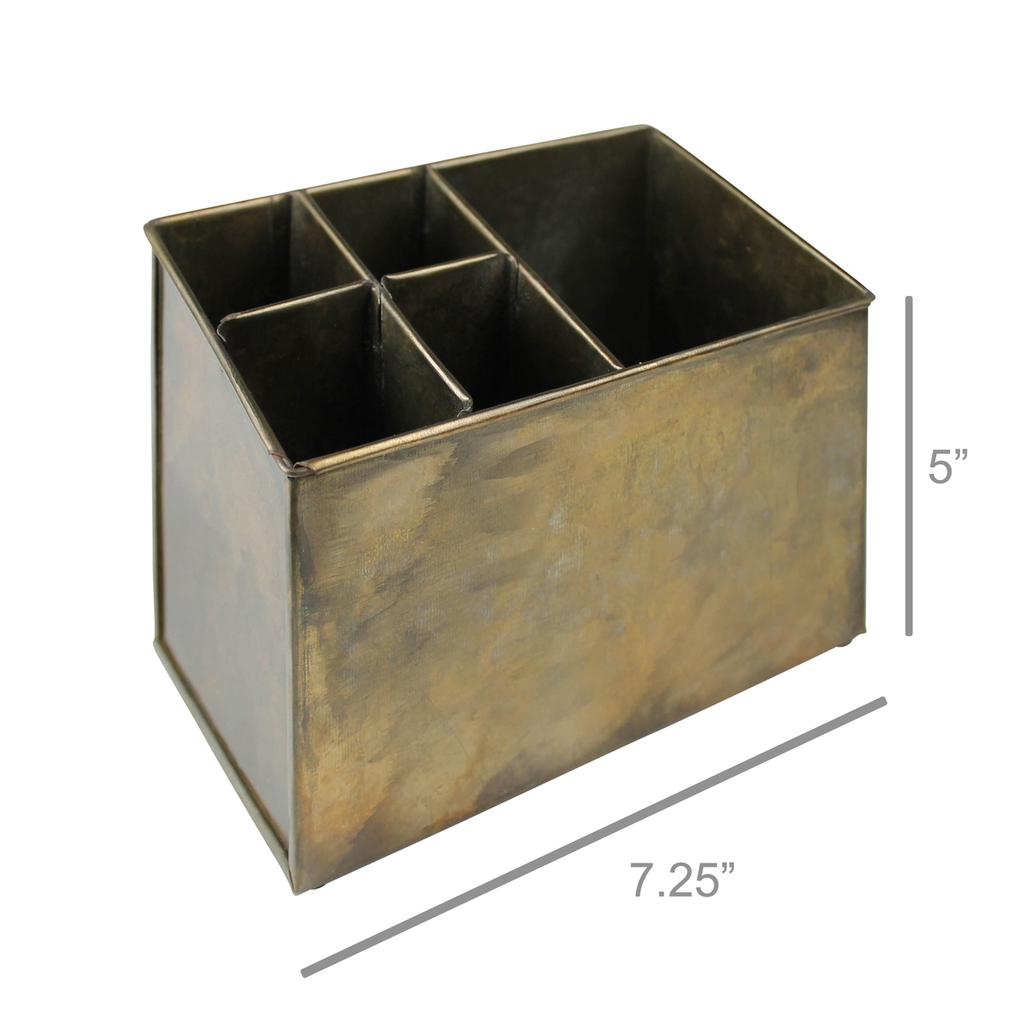 Antique Brass Organizer