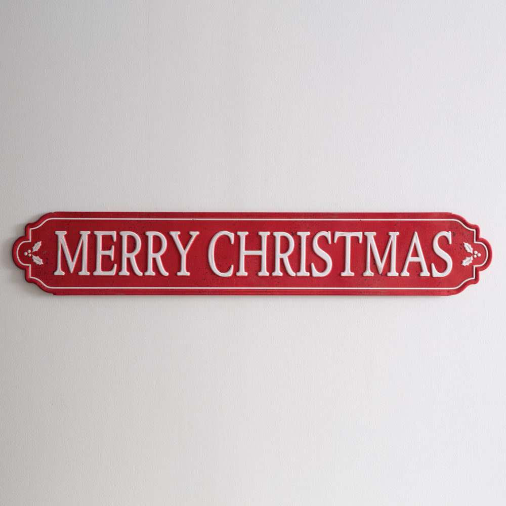 Merry Christmas Street Wall Art