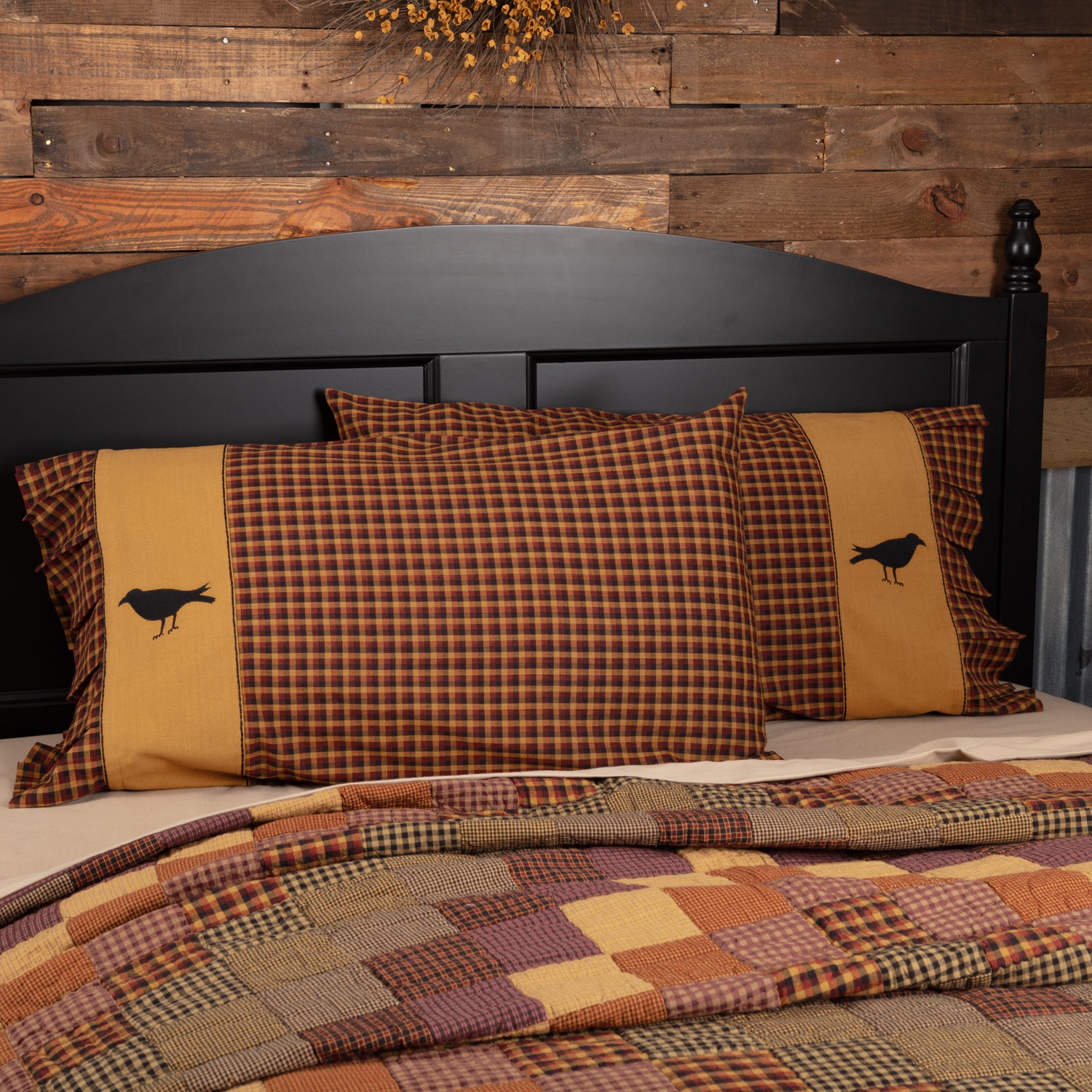 Heritage Farms Crow Standard Pillow Case Set of 2