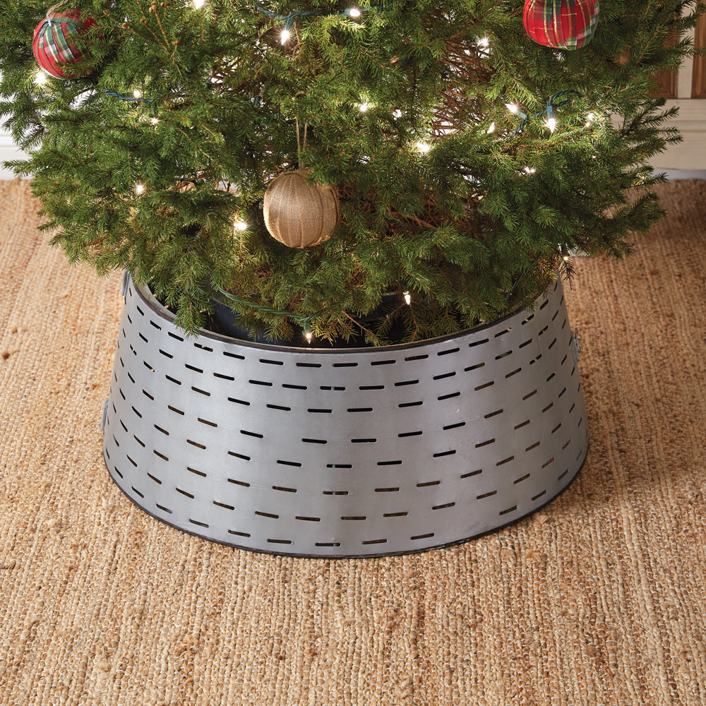 Olive Bucket Tree Collar