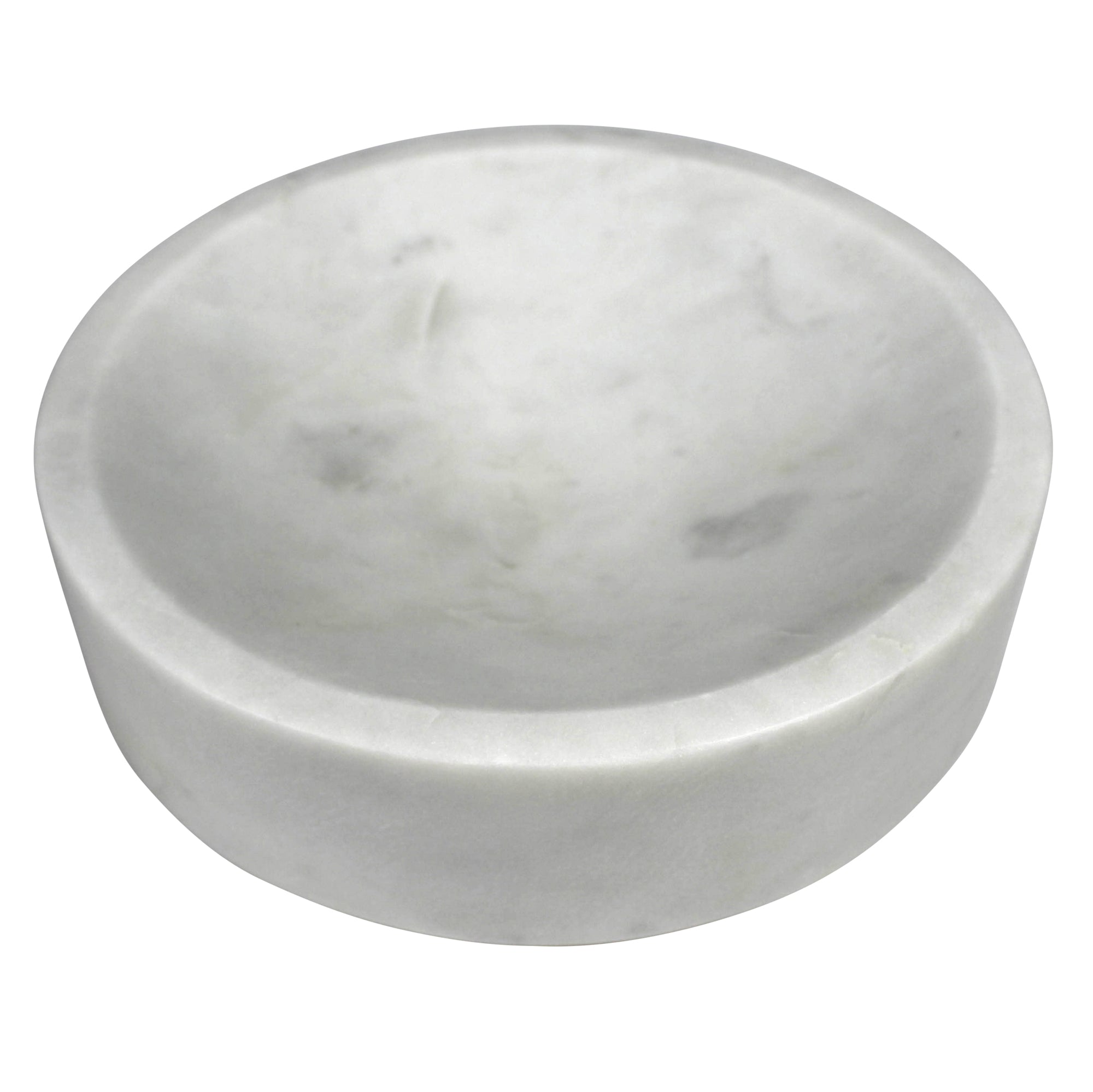 Dive Bowl, White Marble