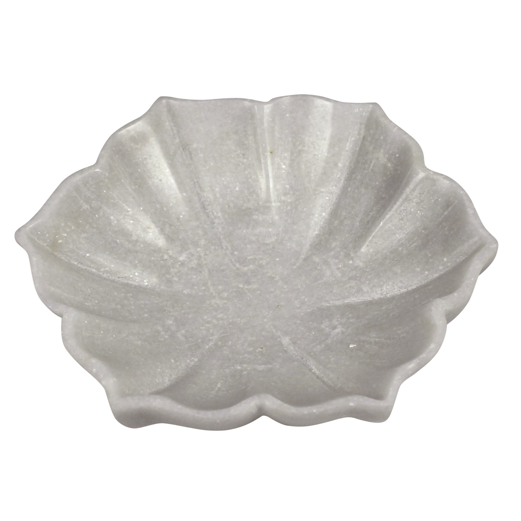 Dona Carved Bowl, Marble