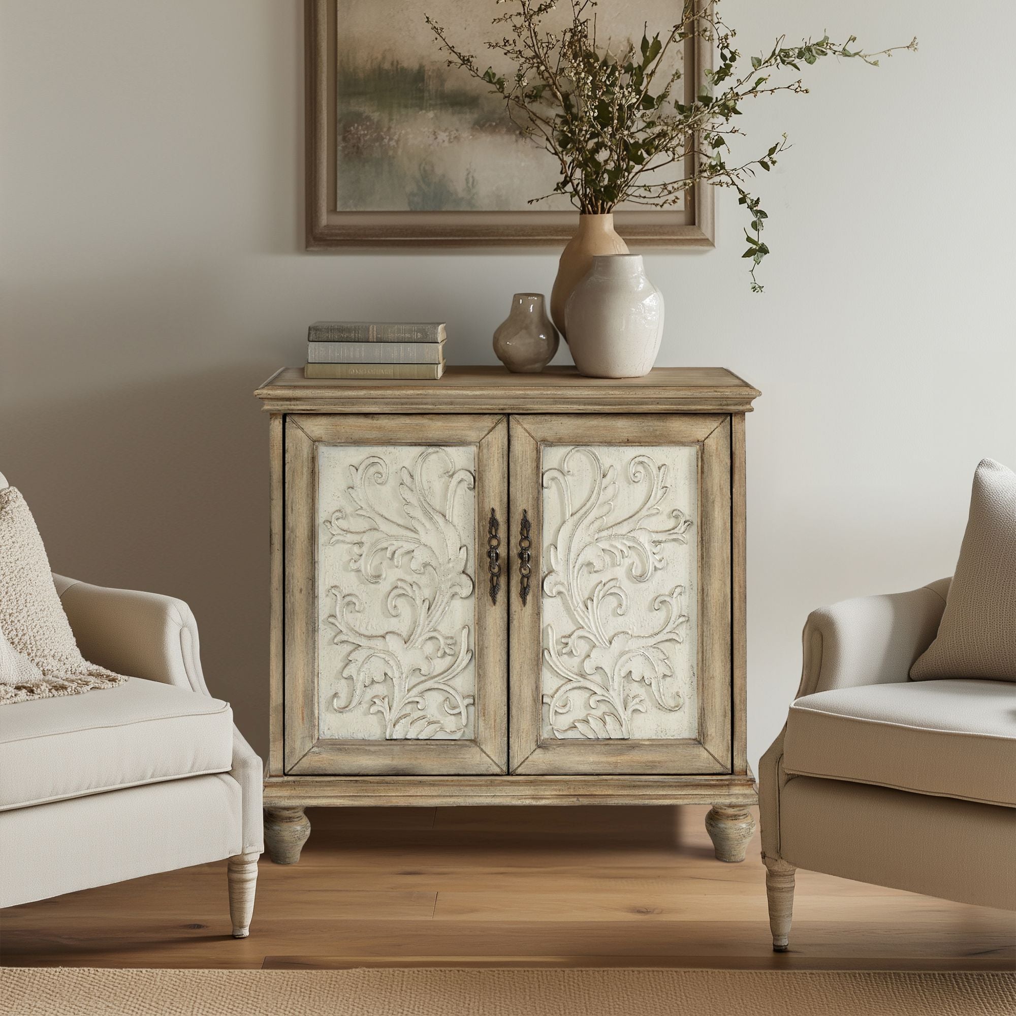 Driscoll 2 Doors Accent Cabinet