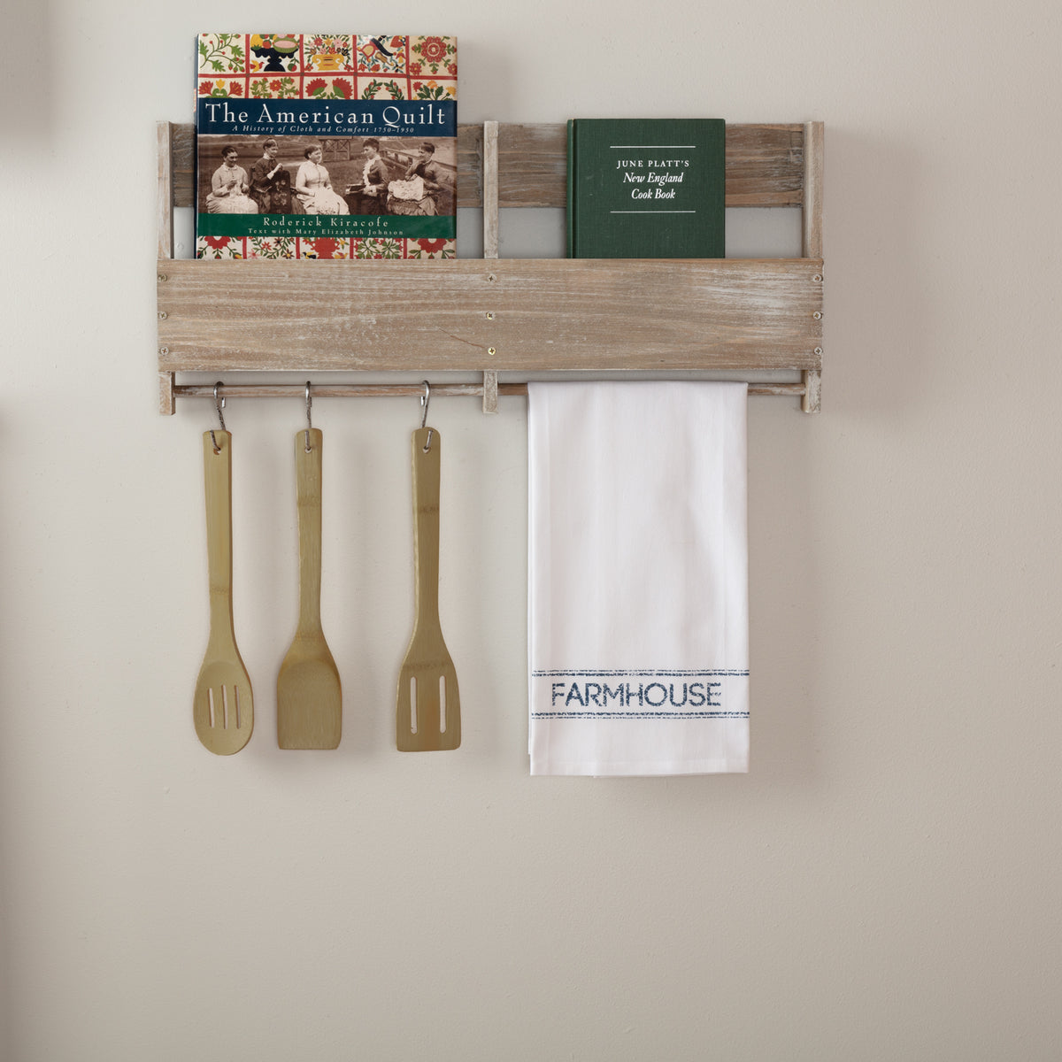 Sawyer Mill Blue Farmhouse Muslin Bleached White Tea Towel