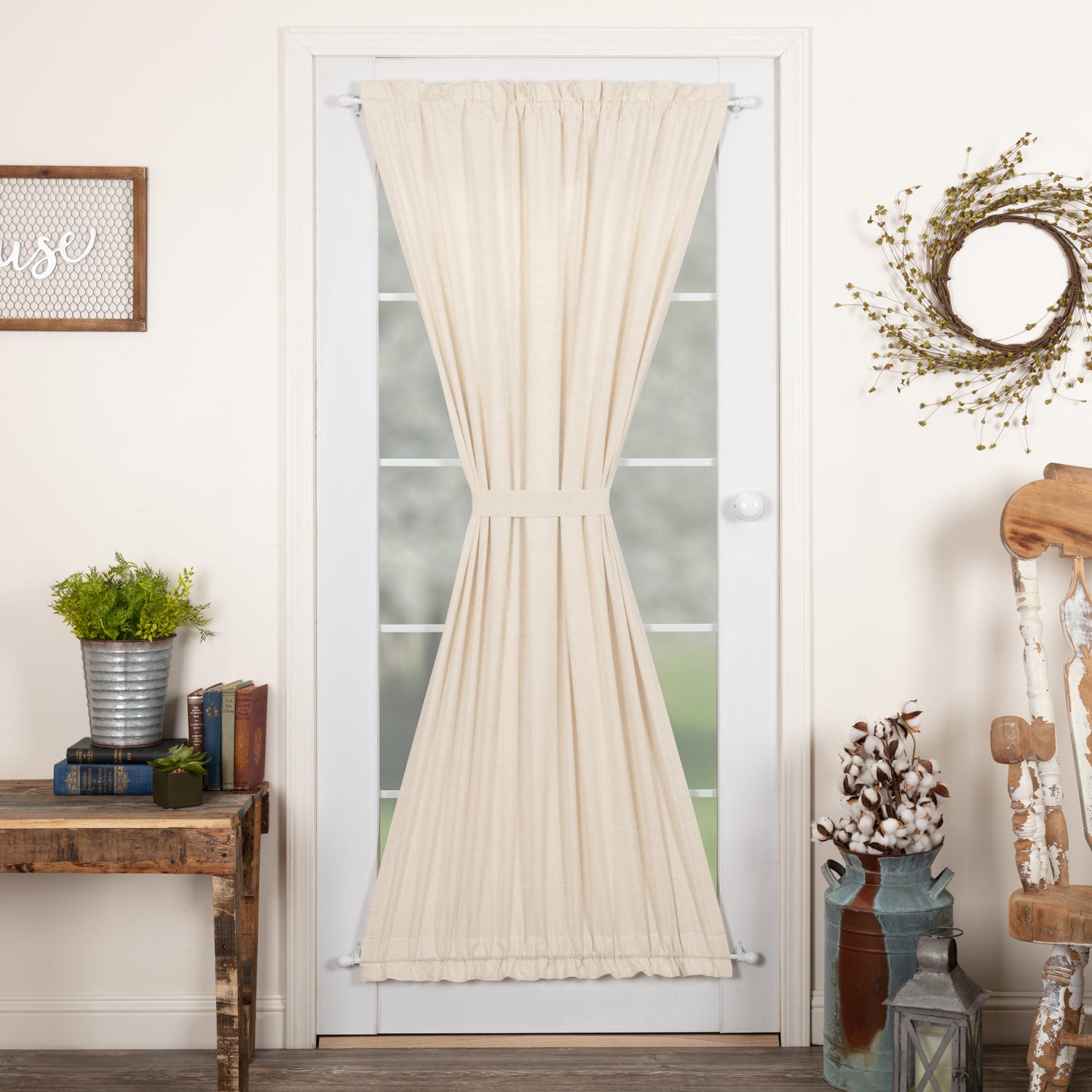 Simple Life Flax Natural Door Panel