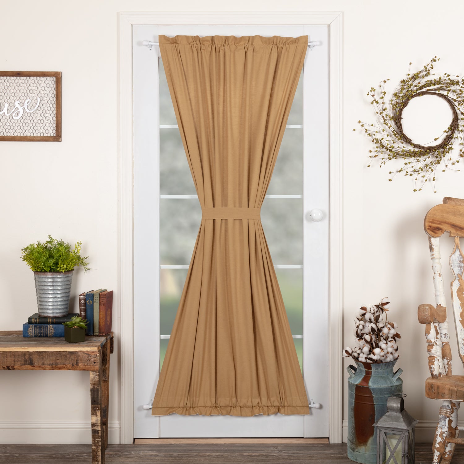 Simple Life Flax Khaki Door Panel