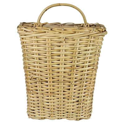 Wall Basket, Rattan