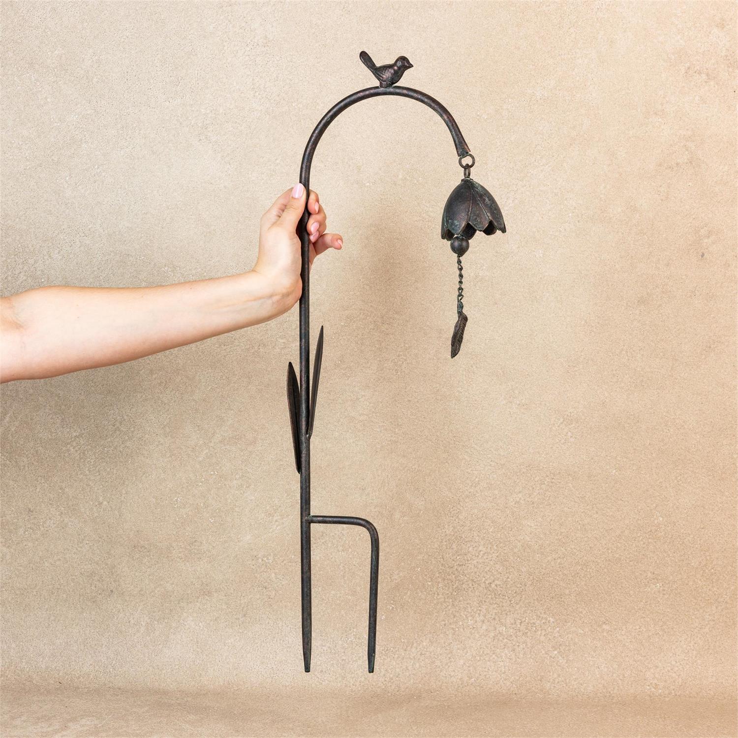 Flower Song Garden Stake Chime