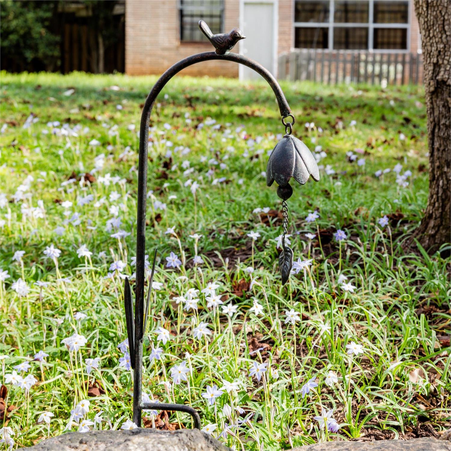 Flower Song Garden Stake Chime
