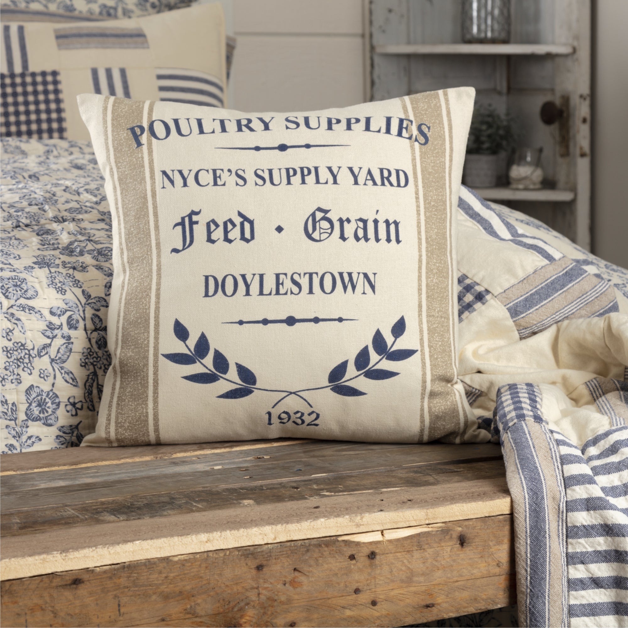 Doylestown NYCE Supply Yard Pillow Cover