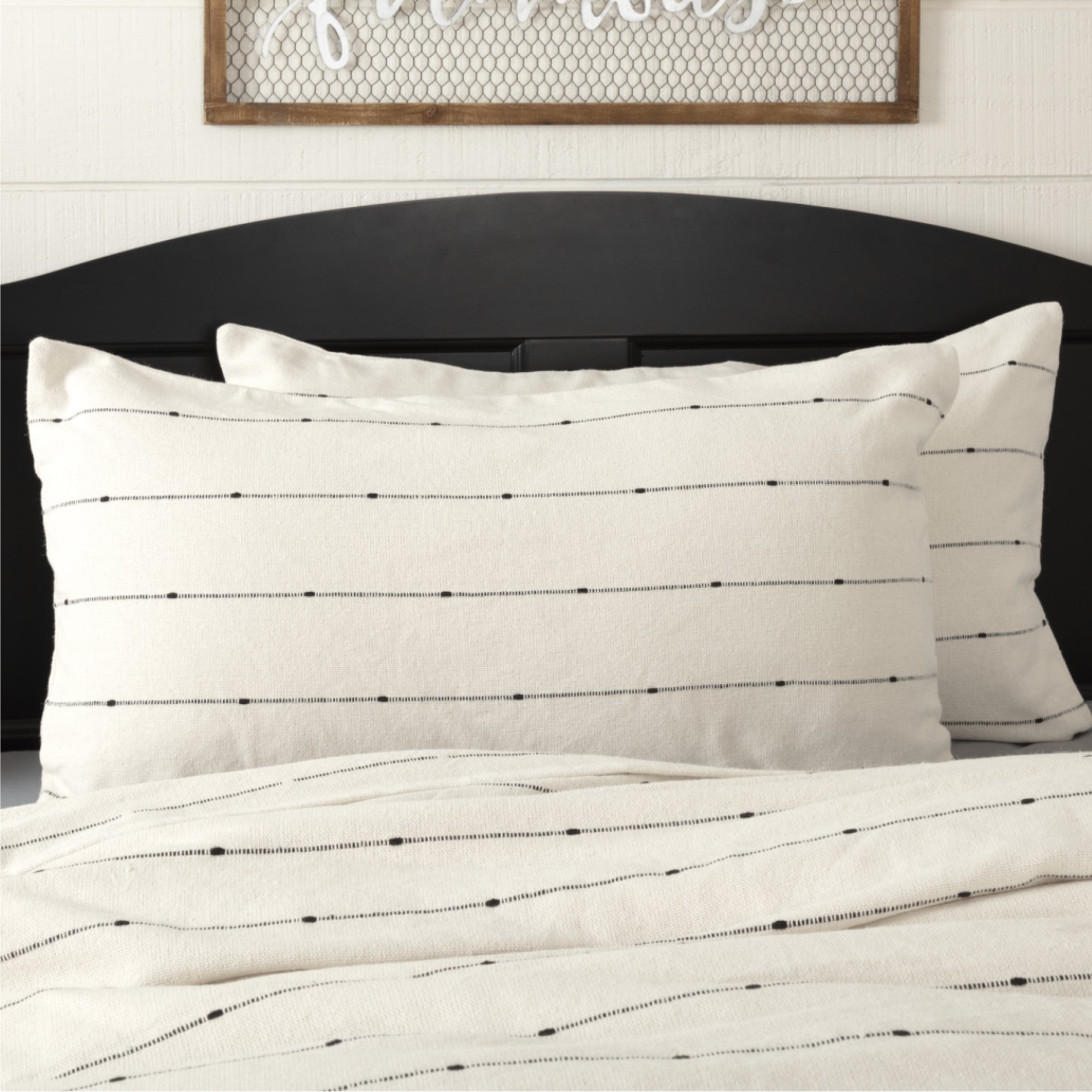 Farmcloth Stripe King Sham