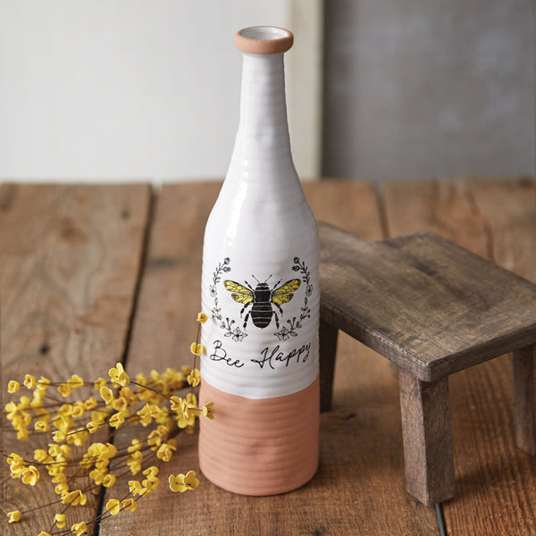 Bee Happy Vase (L)