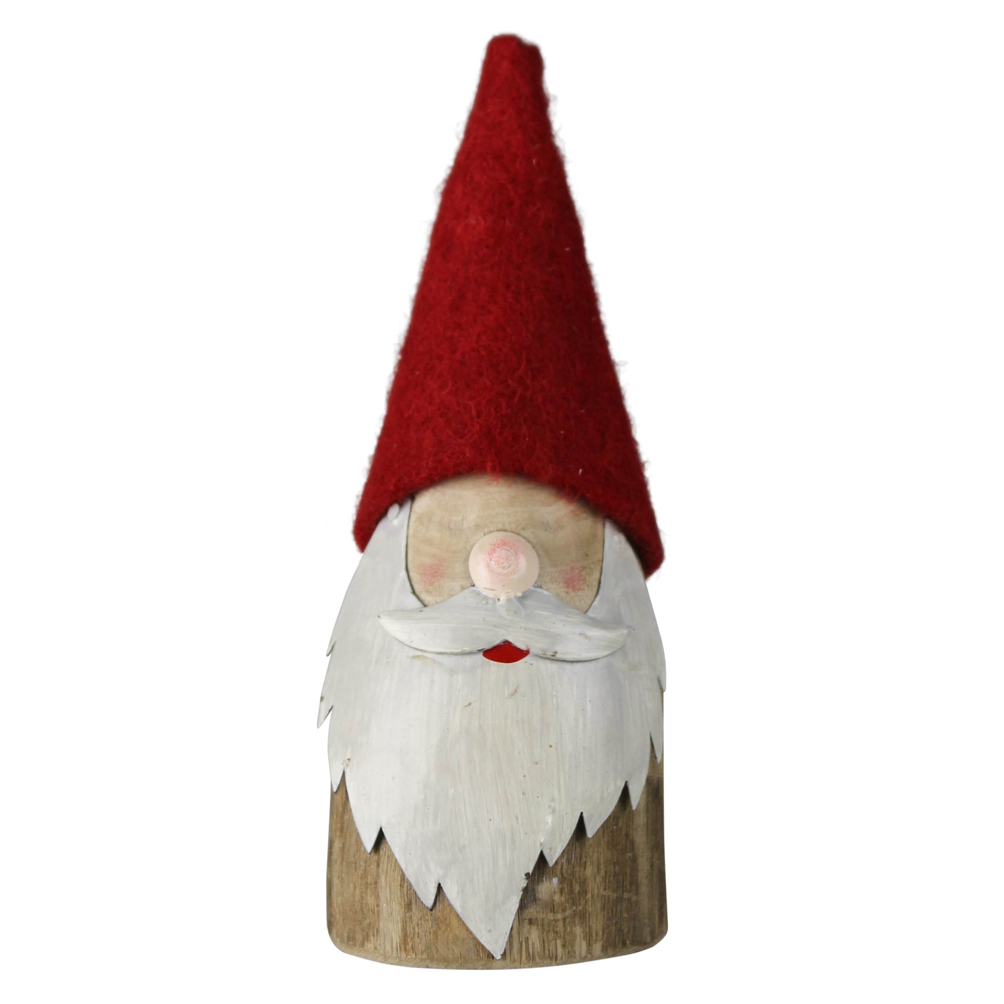 Mixed Material Santa