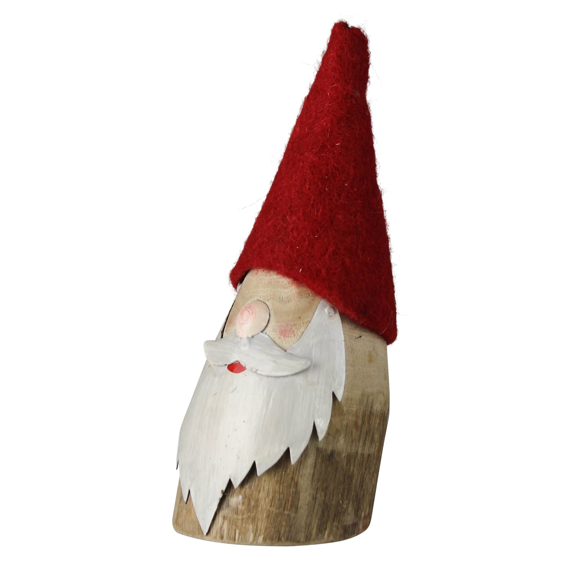 Mixed Material Santa