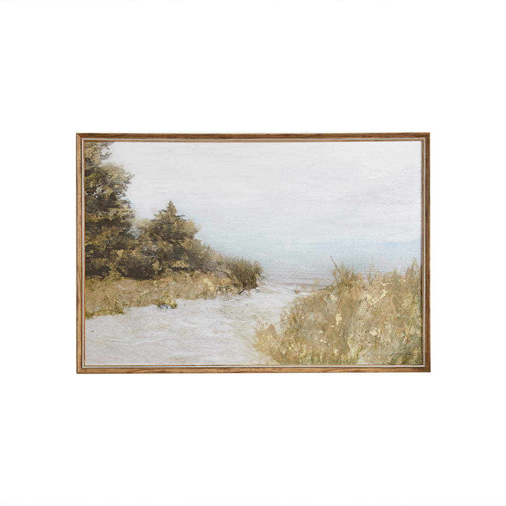 Lake Walk Abstract Landscape 5-piece Gallery Canvas Wall Art Set