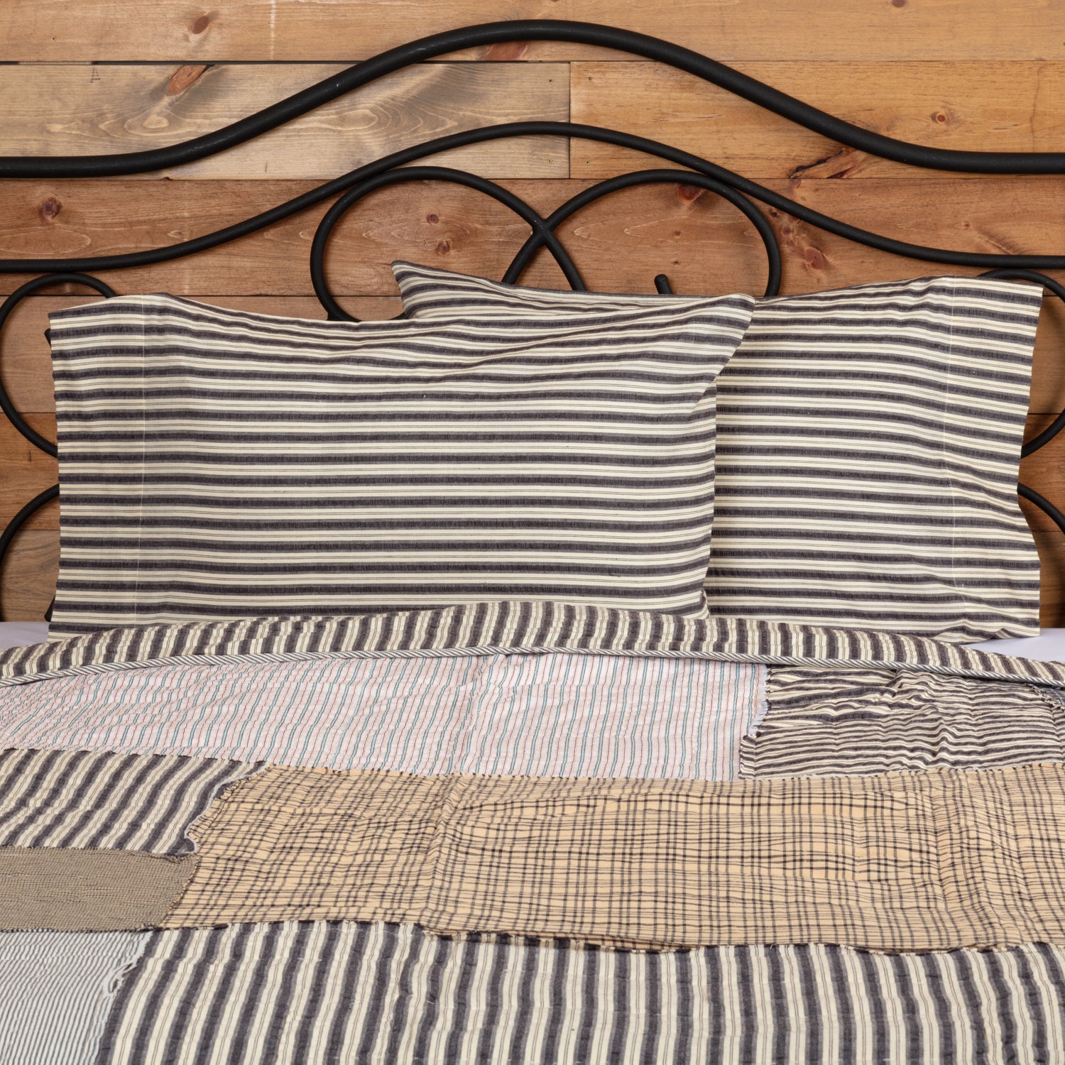 Ashmont Ticking Stripe Standard Pillow Case Set of 2