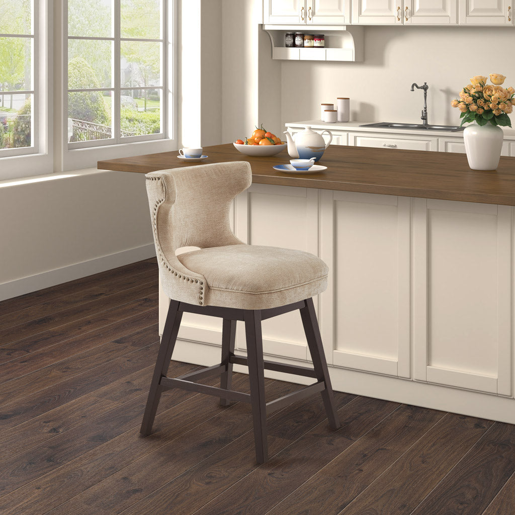 Emmett Swivel Counter Stool