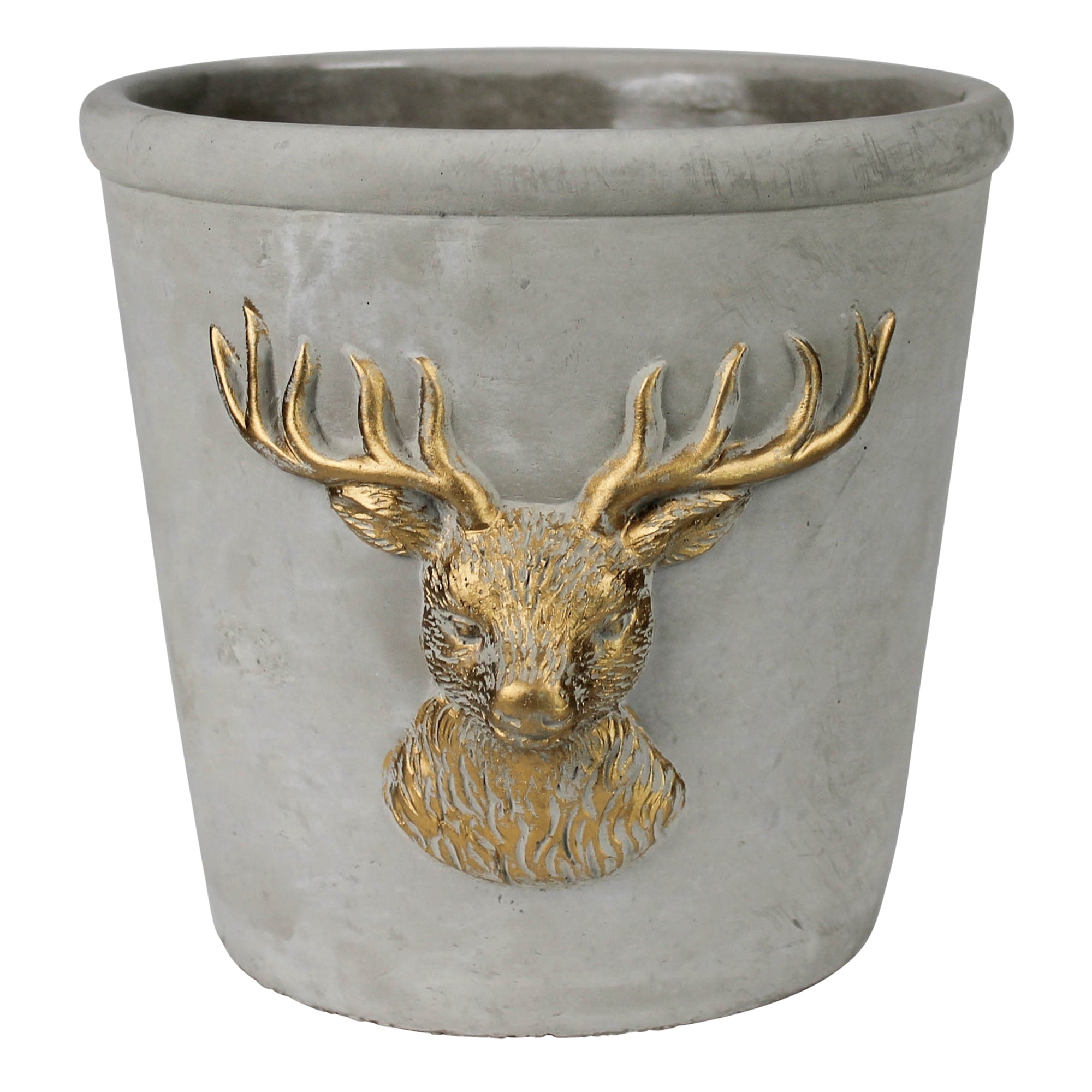 Stag Cachepot, Cement