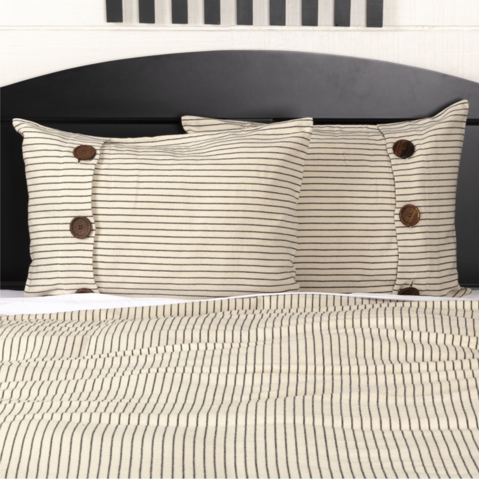 Katie's Vintage Stripe Standard Sham