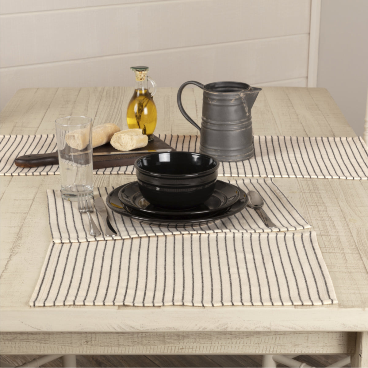 Katie's Vintage Stripe Placemat Set of 4