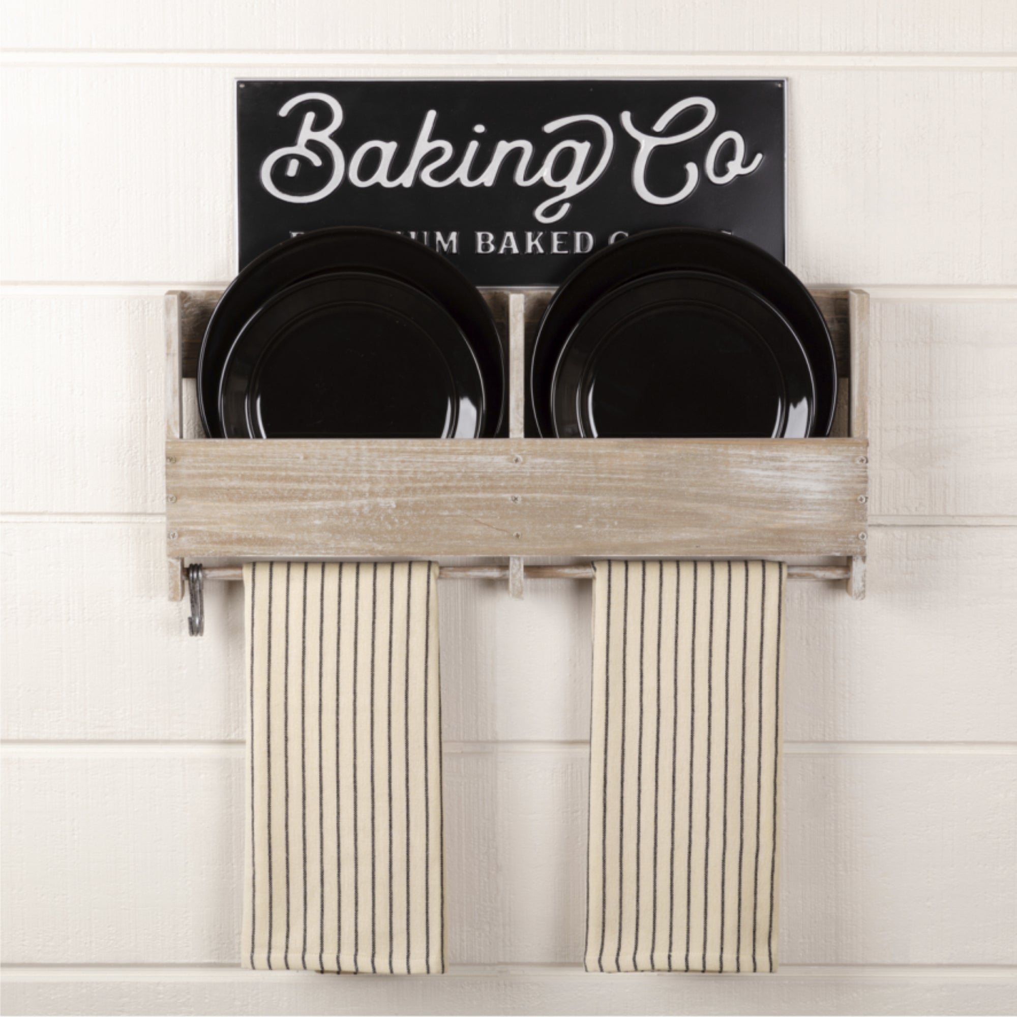 Katie's Vintage Stripe Tea Towel Set of 2