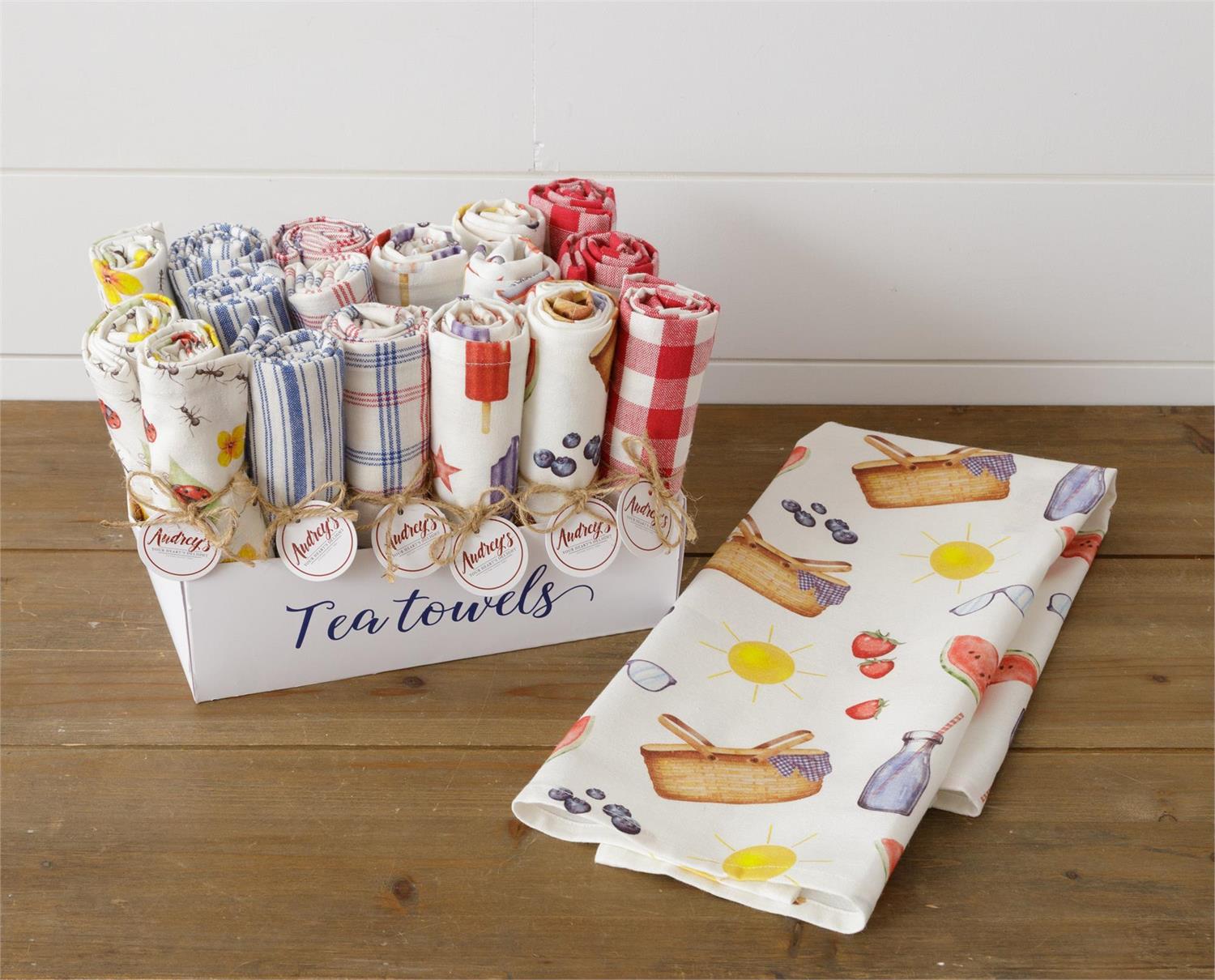 Tea Towels - Asstd Summer Set