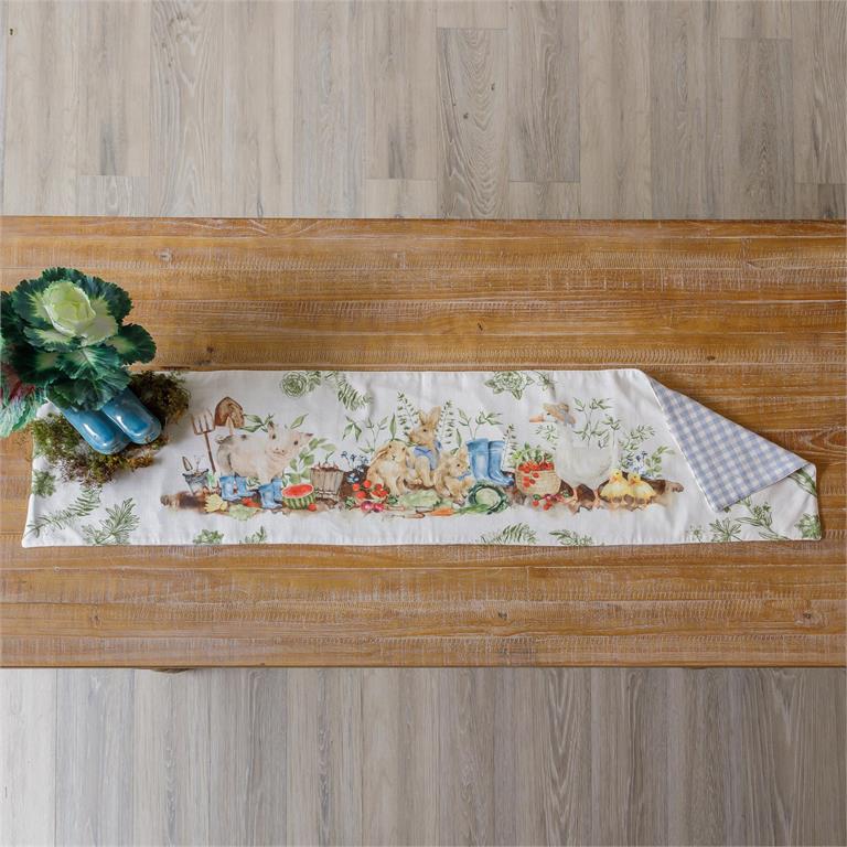 Table Runner - Garden Friends