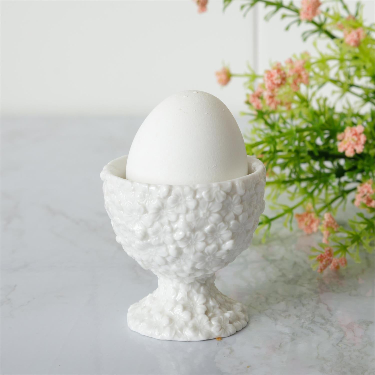 Floral Egg Cup (S/3)