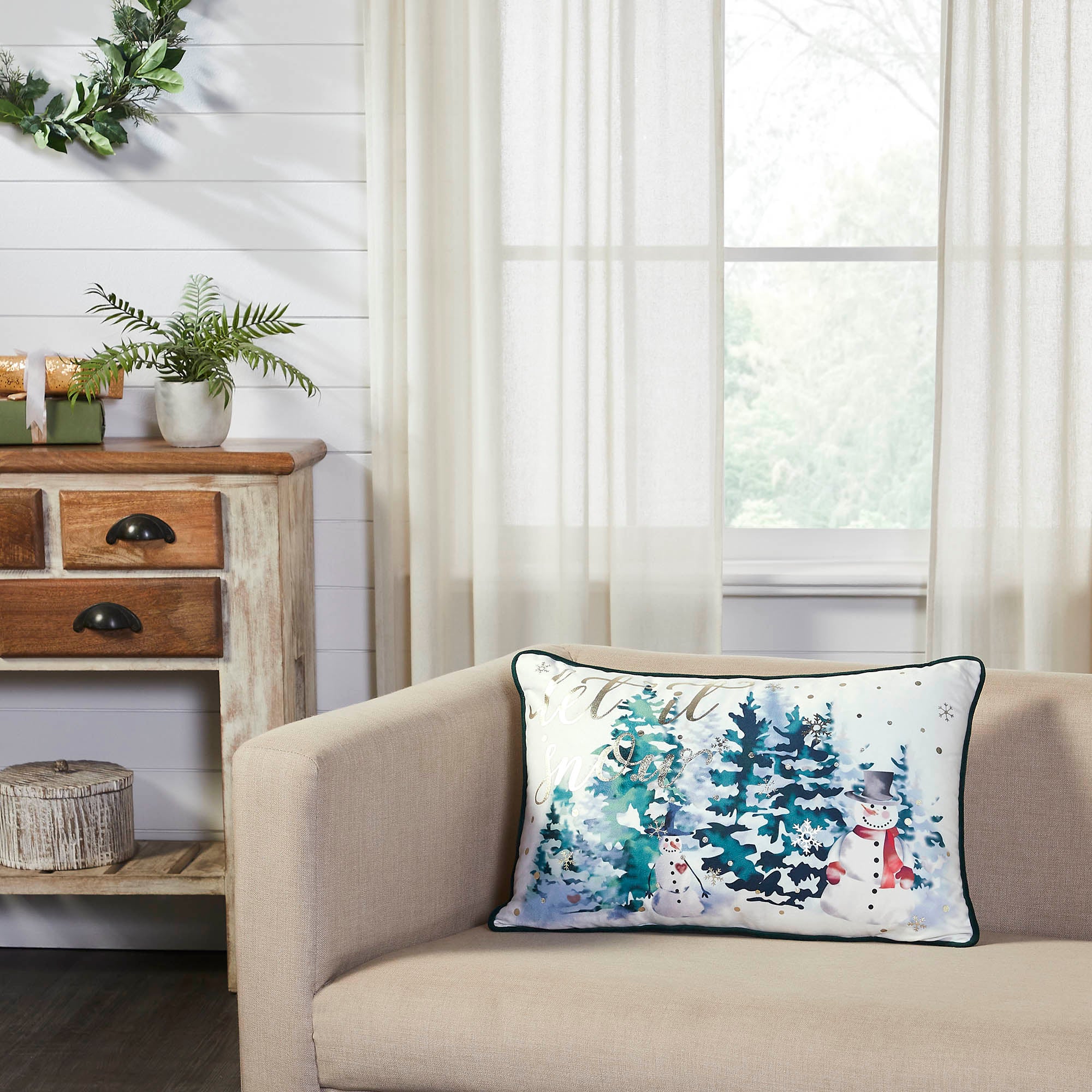 Let It Snow Pillow