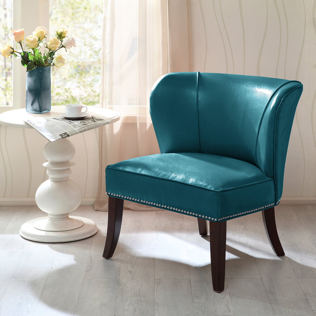 Hilton Upholstered Tufted Mid-Century Accent Chair