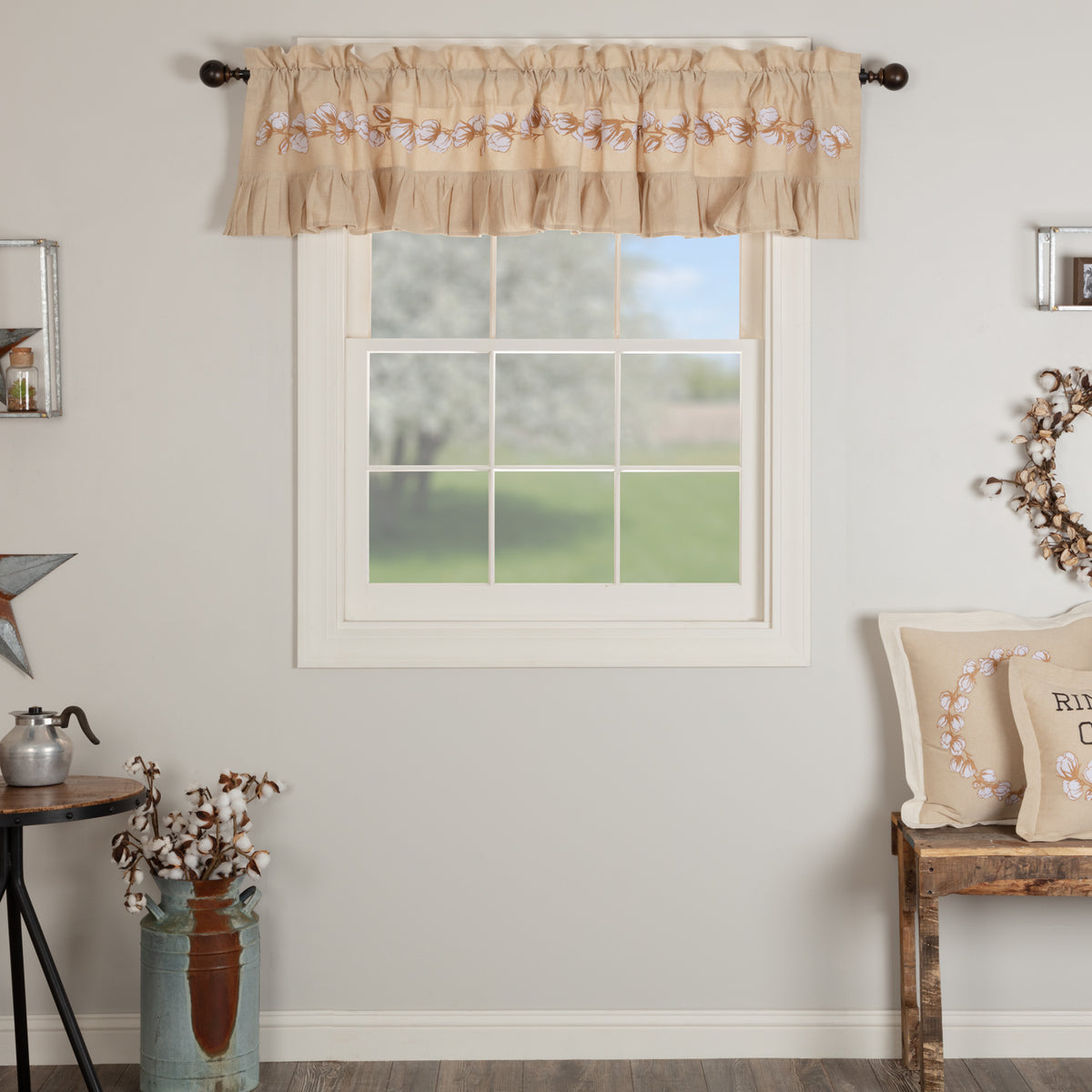 Ashmont Cotton Valance 16x90