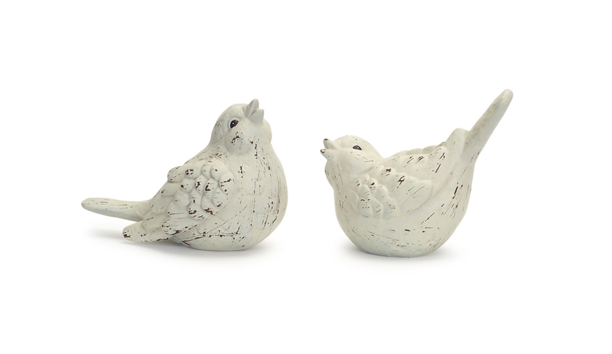 Bird Figurine (2 Asst) 6.25"H, 7"H Terracotta
