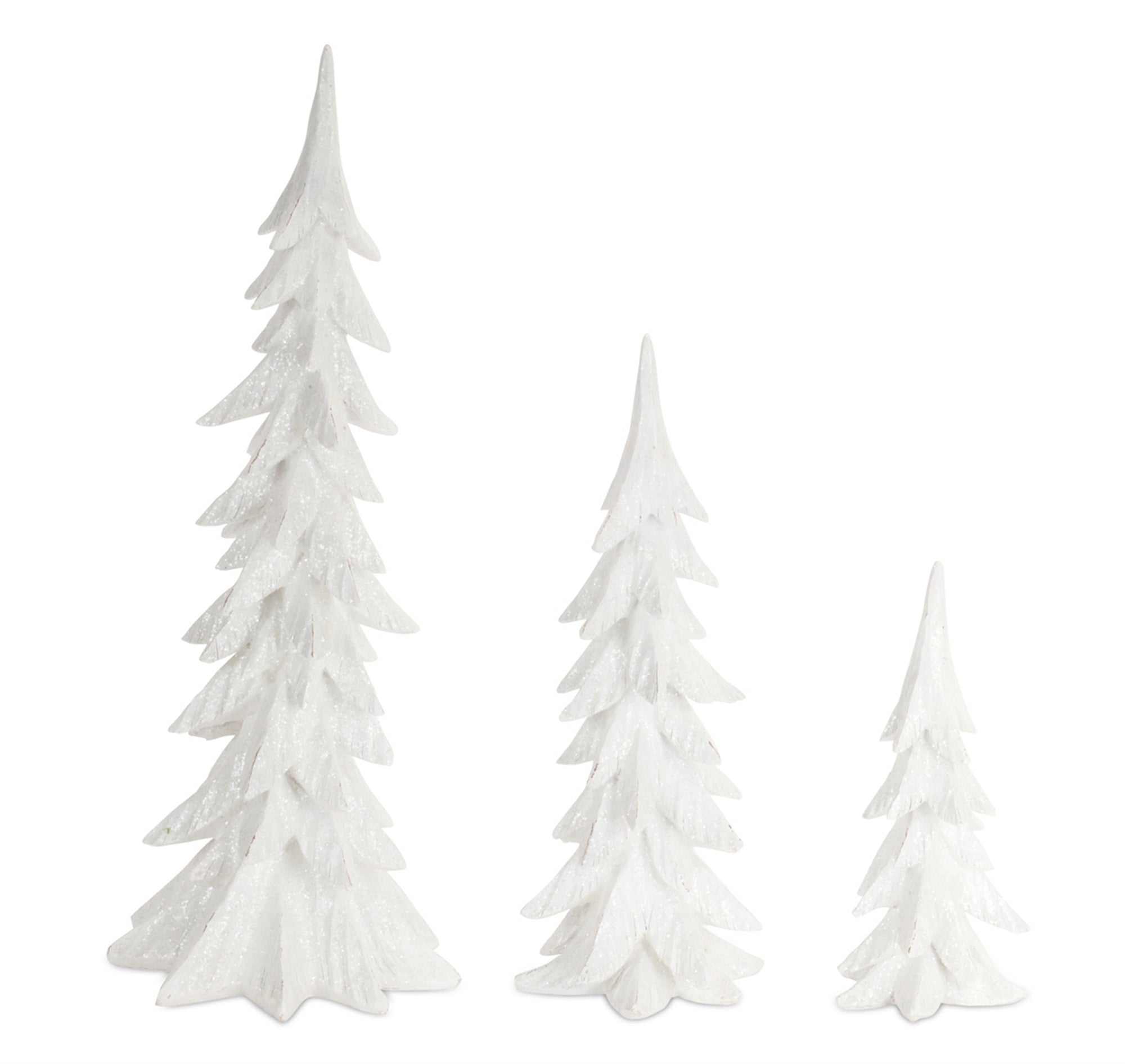 Tree (Set of 3) 12"H, 18"H, 26"H Polyresin