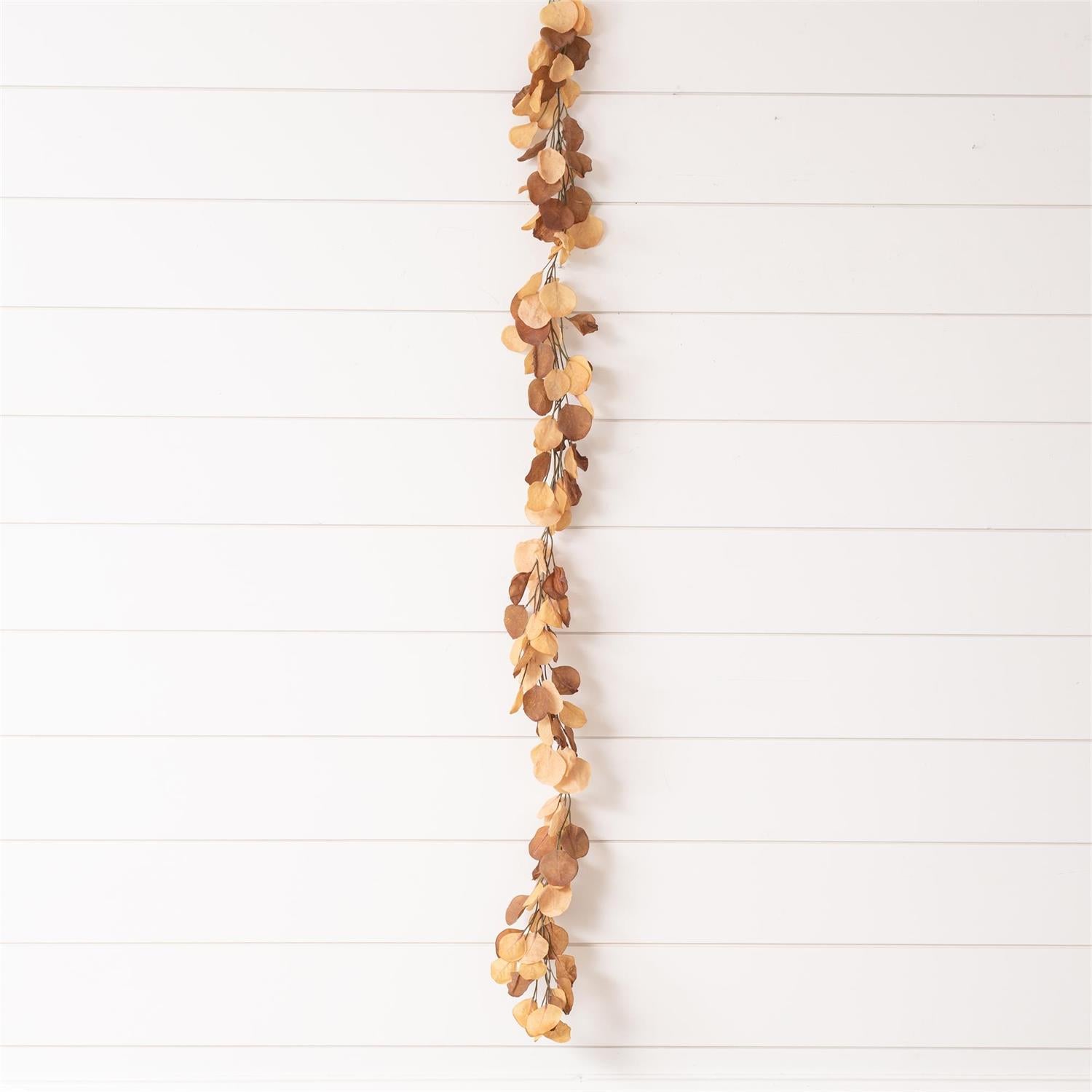 Garland - Brown and Cream Eucalyptus (Pk 2)