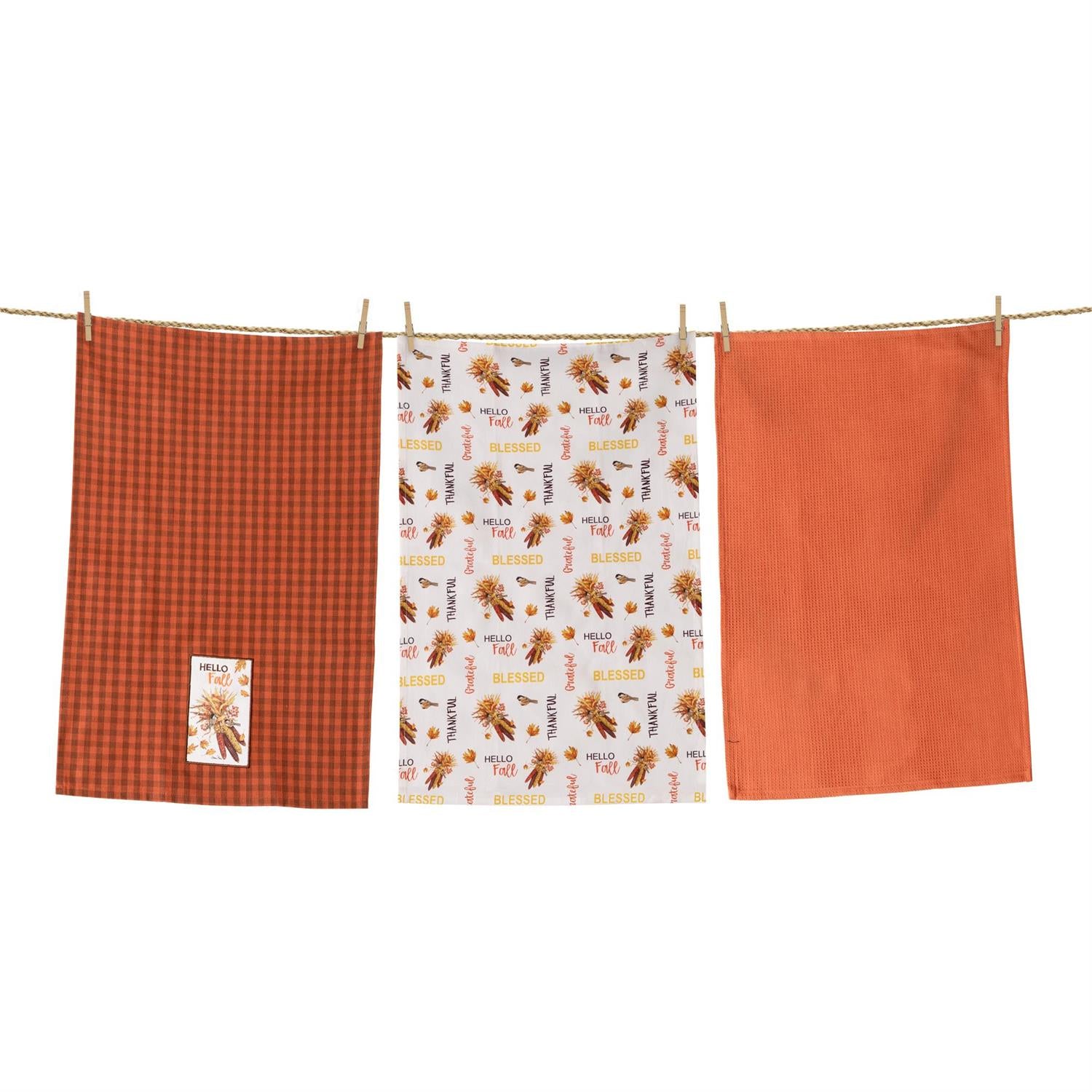 Tea Towels - Hello Fall
