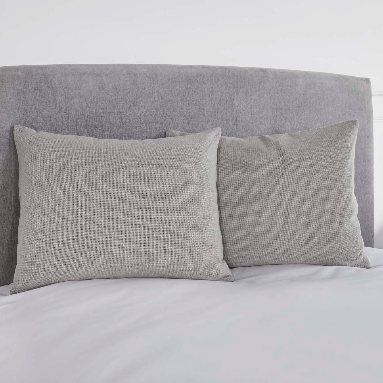 Burlap Dove Grey Standard Sham