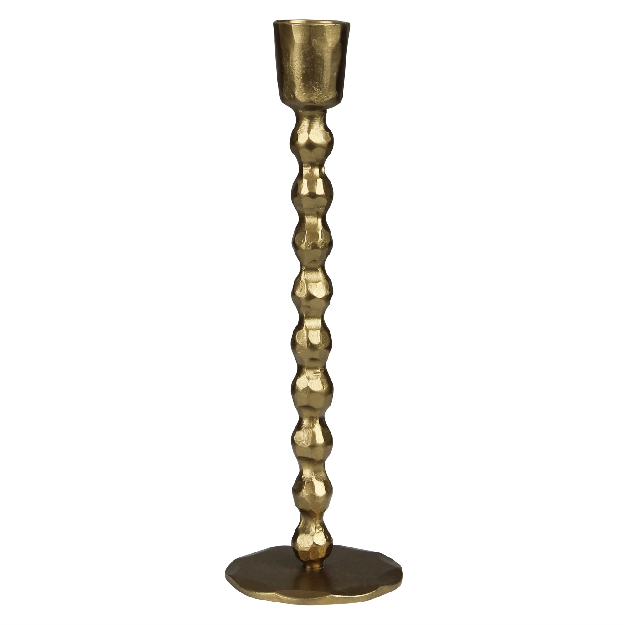 Talega Beaded Stem Taper Holder, Brass - (L)