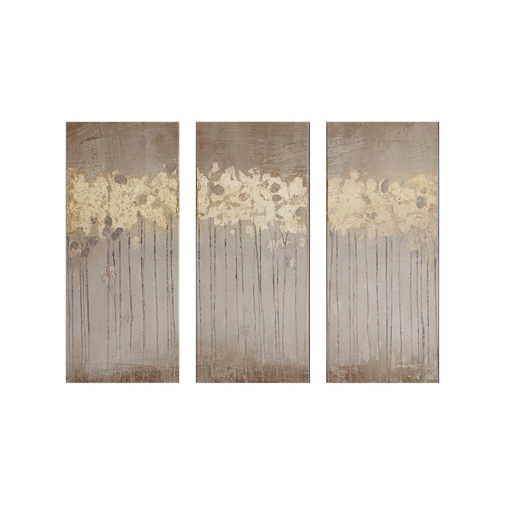 Sandy Forest 4-piece Framed Canvas Wall Art Set