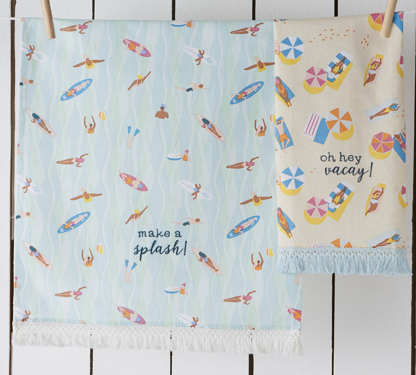 Make A Splash! Dishtowel