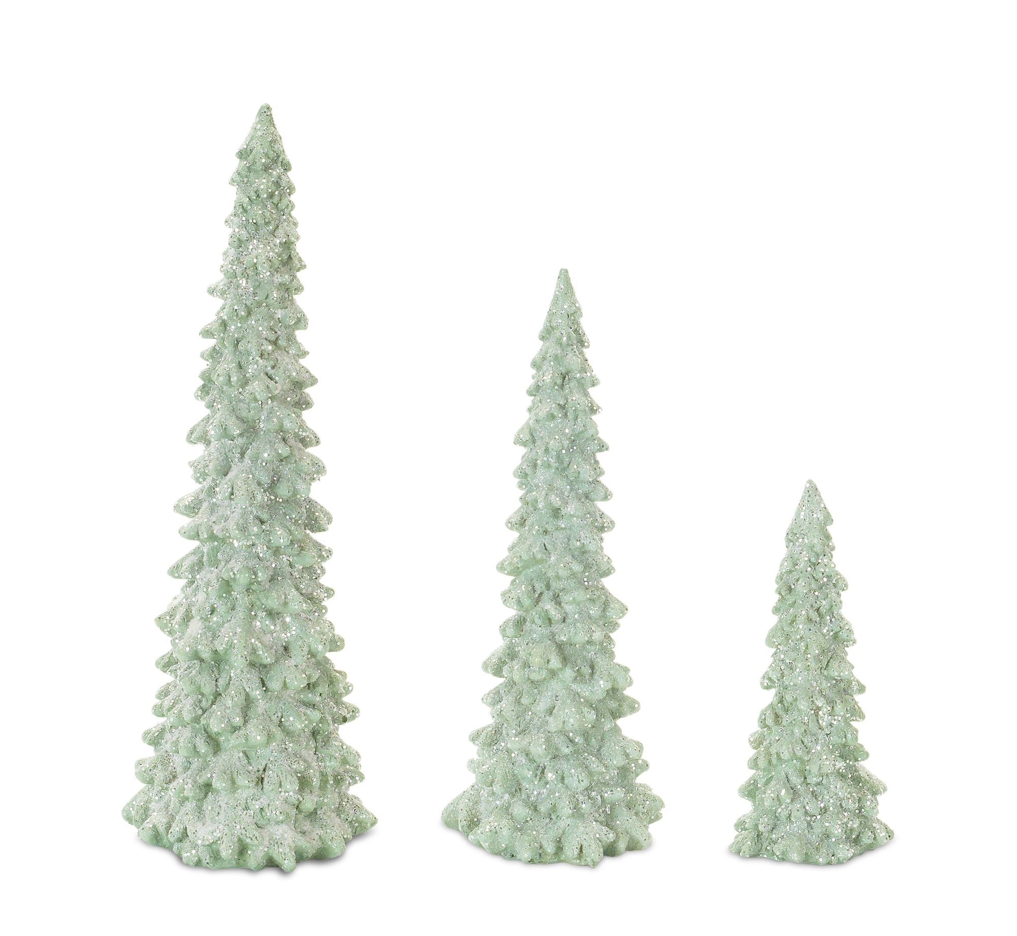 Tree (Set of 3) 5.75"H, 9"H, 11.5"H Resin