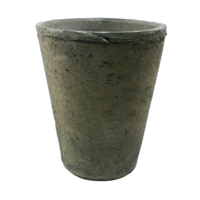 Rustic Terracotta Rose Pot (M) - Moss Grey (5610056122525)