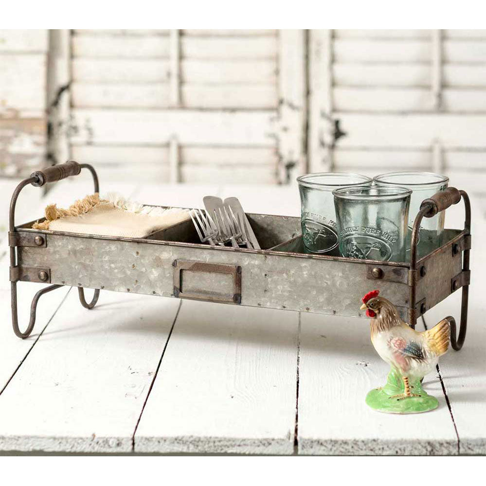 Divided Tray with Stand