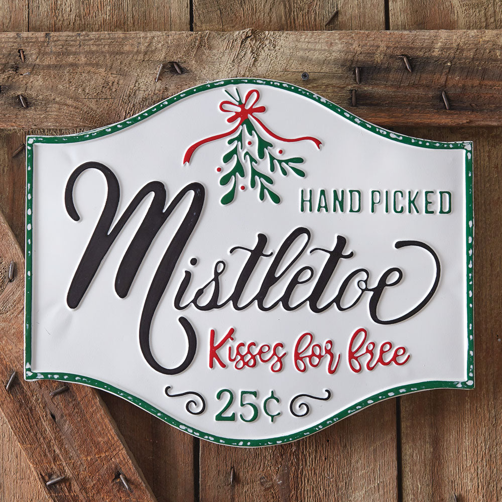 Mistletoe Kisses Wall Art