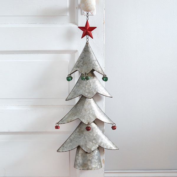 Hanging Metal Christmas Tree