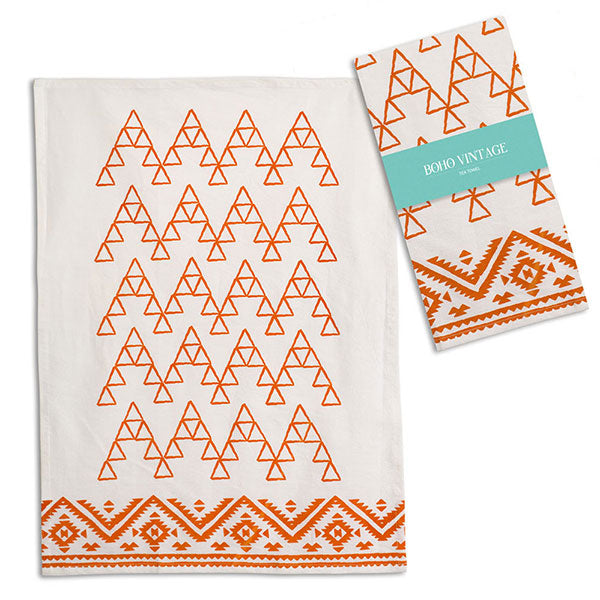 Saffron Tea Towel - Min of 4