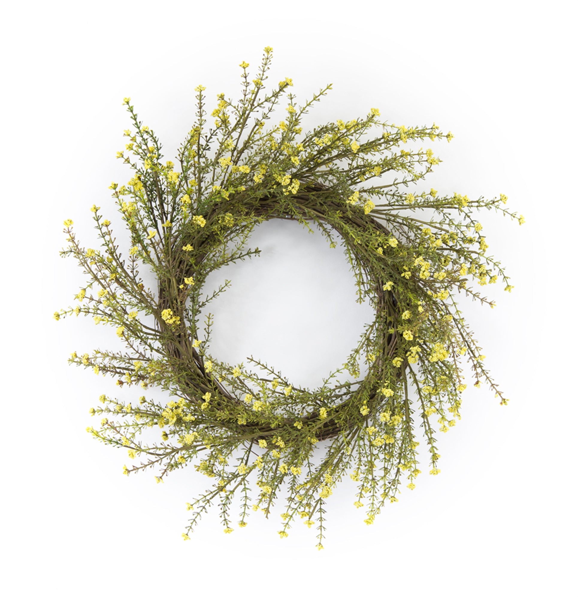 Mini Floral Wreath 18"D /Polyfoam