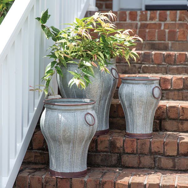 Set of Three Estate Planters