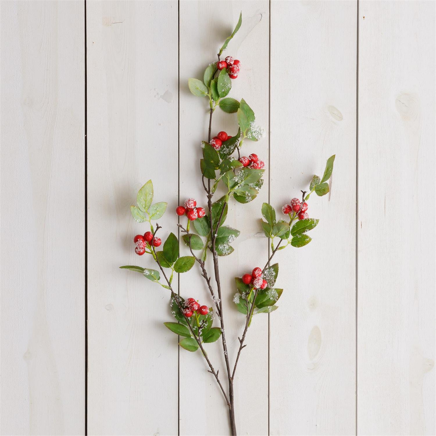 Berry Spray w/ Frost Branch