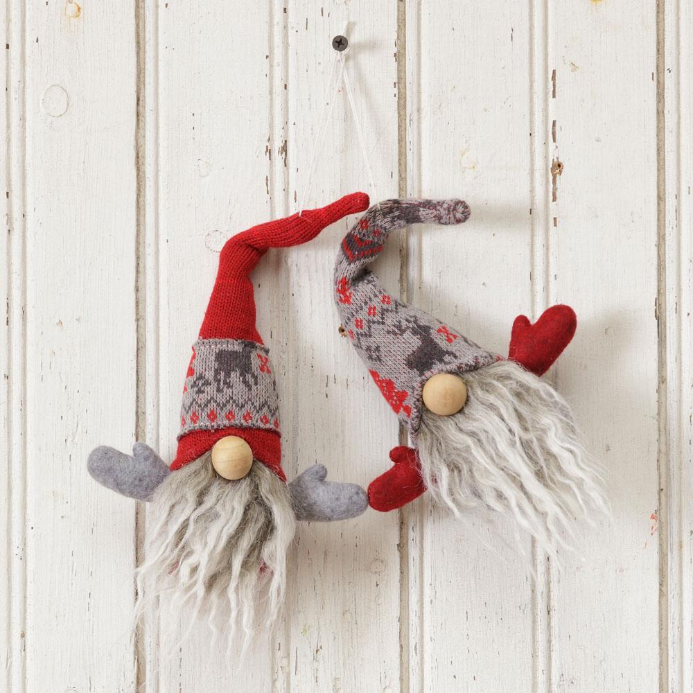 Snow Lodge - Gnome Head Ornament